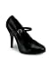 Black Mary Jane High Heel Pump - 9