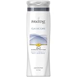 Pantene Pro-V Classic All Hair Types 2-In-1 Shampoo & Conditioner 12.6 Fl Oz (Pack of 3)