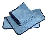 Blu-Velvet Microfiber Buffing/Polishing Cloth - Package of 3