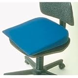 Accu-Back Seat Wedge - Relieves Backache and Fatigue - Color Black