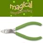 Beadsmith Magical Bead Crimper, 5-Inch, Green Handle