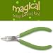 Beadsmith Magical Bead Crimper, 5-Inch, Green Handle