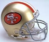 San Francisco 49ers 1964-95 Throwback Pro Line Helmet