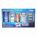 Fusion Razors Gillette Phenom Razor Holiday Gift Set, Phenom Manual, 3.33-Ounce Boxes
