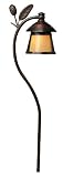 Indoor Fountains item: Hinkley Lighting 1554SZ Aspen Path Light, 18 Watt T5 Wedge Base Light Bulb, Sienna Bronze