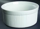 Apilco Classic Whiteware Souffle, Fine China Dinnerware
