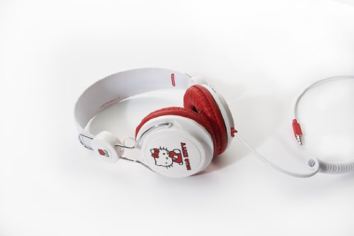 Coloud Hello Kitty Headphones - White/Red Core Red Hello Kitty Headphones. Coloud Hello Kitty Headphones - White/Red Core