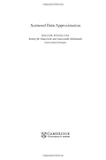 Scattered Data Approximation (Cambridge Monographs on Applied and Computational Mathematics)