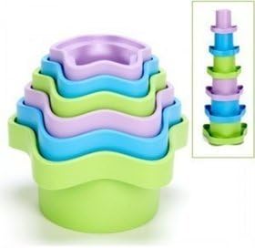 WK0193] [Green Toys - Building can be byeolkeop concept concept byeolkeop Building / cup stacking / Green Toys stacking cups / play / toys / toy good product