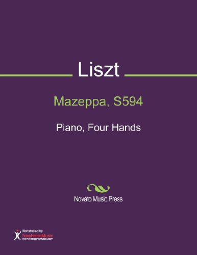 Mazeppa, S594 Sheet Music (Piano, Four Hands)