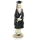 Small Porcelain Girl Graduation Figurine
