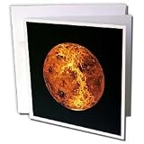 Stars and Planets - Mercury - Greeting Cards-6 Greeting Cards with envelopes