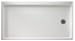 Swanstone FR-3260R-010 Veritek 60-Inch by 32-Inch by 4-5/16-Inch Retrofit Single Threshold Shower Floor, White Finish