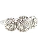 Elsa Martinez Past Present Future Sterling & Diamond Ring