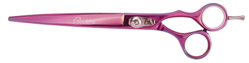 Oster Titanium 10-Inch Straight Scissor, Pink