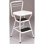 Cosco 11-130WHT Chair/Step Stool, White