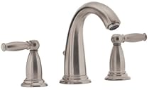 Hot Sale Hansgrohe 06117820 Swing C Widespread Faucet with Lever Handle, Brushed Nickel