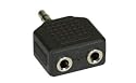 audio y -adapter 2x 3,5mm klinke buchse - stereo 3,5 mm stecker millimeter