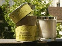Nouvelle Crepe Myrtle Glass Votive Candle