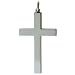 Sterling Silver Plain Solid Block cross