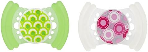 MAM SOFT BPA Free Silicone Pacifier, 6= Months, 2 Count (Colors and Designs May Vary) 4 PACK