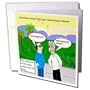 Londons Times Funny Russian and Armenian Cartoons - Tired Old Amenian Cliches - Greeting Cards-12 Greeting Cards with envelopes