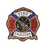 Meyda Tiffany 18999 20"w. x 20"h. Fireman's Badge Window