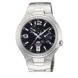 Orient Men's Multi-Function Automatic Self-Winding Watch Model CET06001B0 (Black Face)