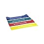 Thera-Band Latex Exercise Band Loops - 8" - 4 Resistance Levels