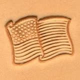 Tandy Leather Craftool 3D USA Flag Stamp 88354-00