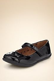 Younger Girls Butterfly AppliquÃƒÂ© Patent Shoes