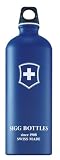 Sigg Lifestyle Loop Top Water Bottle (1.0-Liters, Skin Travel, Blue Touch)