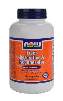 NOW Foods - Liver Detoxifier & Regenerator - 180 Capsules ( Multi-Pack)