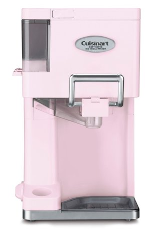 Cuisinart ICE 45PK Mix It In Soft Serve Ice Cream Maker Pink Ice Cream Machine