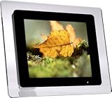 8 MultiMedia Digital Photo Frame with Black Frame