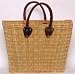 Moroccan Straw Summer Beach / Shopper / Tote Bag