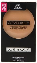 Wet n Wild CoverAll Pressed Powder, Deep Tan 0.26 oz (7.5 g) by AB