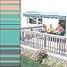 Outdoor Living : SunSetter 13 FT Motorized Green Stripe Super PRO Retractable Awning w/ 5 Acc.