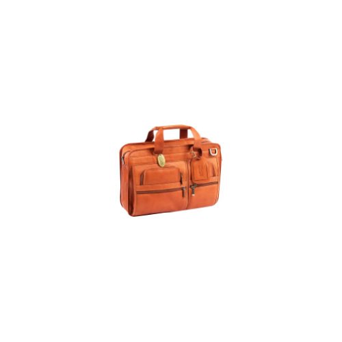 ClaireChase Slimline Executive Briefcase - Saddle On Sale