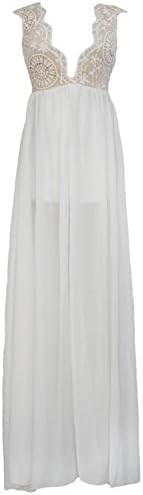 Sleeping Girl Fashion Sexy Lace Top Chiffon Beading Bridal Party Gown For Women