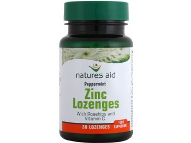Zinc Lozenge (Peppermint)  Rosehip + Vitamin