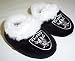 Oakland Raiders NFL Baby Bootie Slippers - Toddler (12 Months)