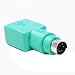 HDE &reg; PS/2 Male to USB Female Adapter