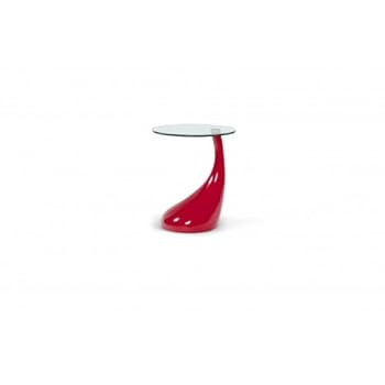 Table basse design Mush - Rouge