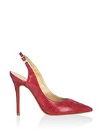Federica Bassi Zapatos de talón abierto (Rojo)