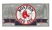 3D License Plate - Boston Red Sox