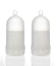 Adiri BPA Free Natural Nurser Ultimate Bottle Stage 1 White, Slow Flow (0-3 months) - 2 Pack