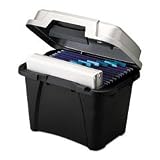 Rubbermaid 77822 Roughneck Portable File Box with Extra Capacity, 16w x12.75D x12.25h