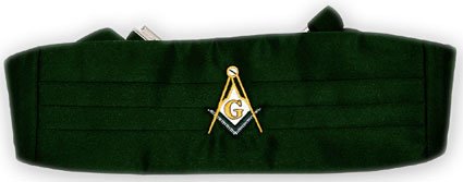 Mason Blue Lodge Cummerbund