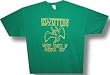 LED ZEPPELIN - United States Of America 1977 - Green T-shirt